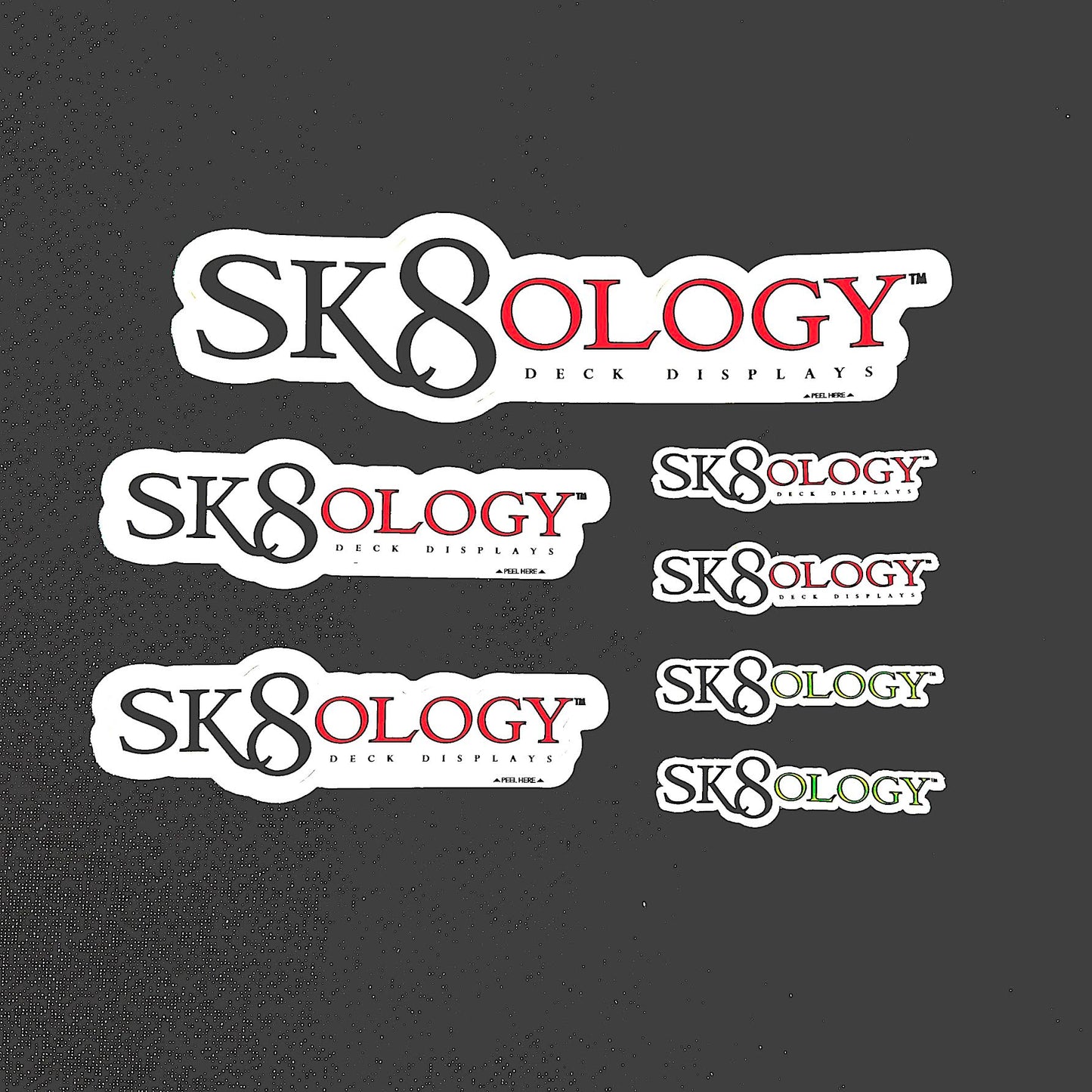 Sk8ology Sticker pack of 7