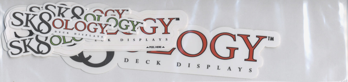 Sk8ology Sticker pack of 7