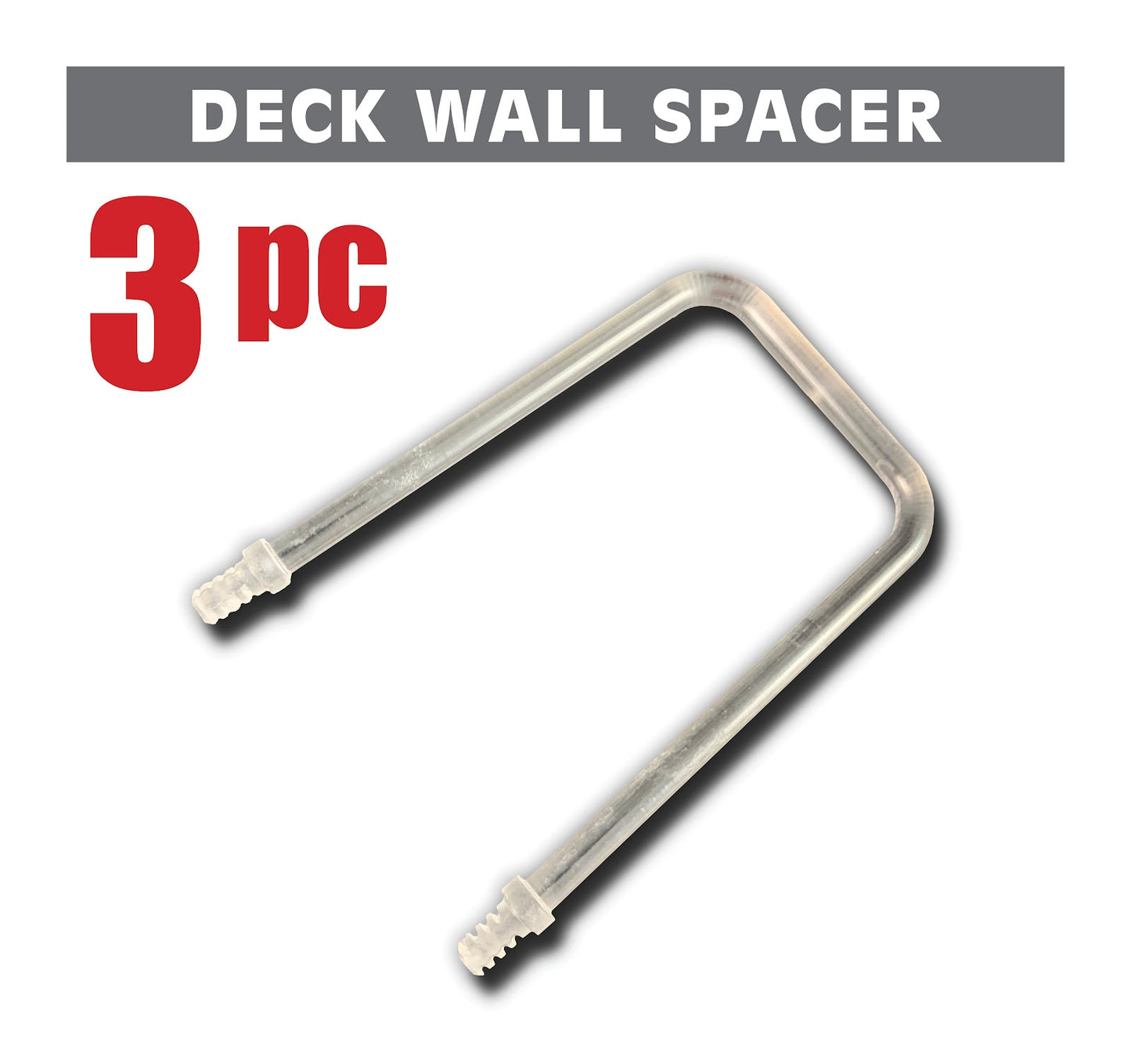 Deck Wall Spacer (For vertically hung decks)